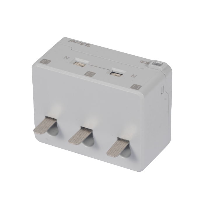 电路末端监测模块配合断路器监测漏电温度